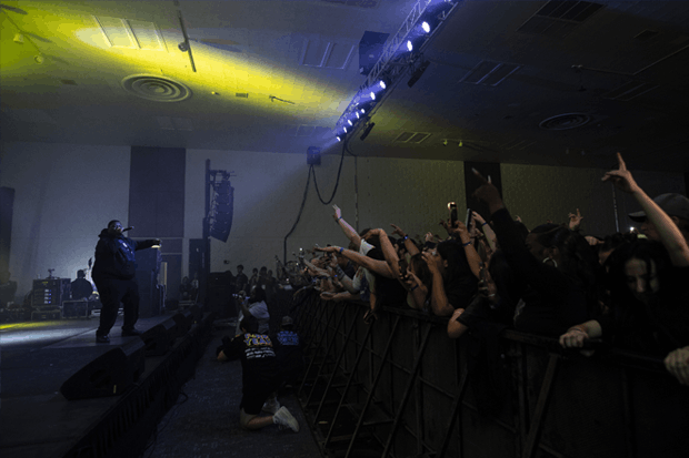 BigXthaPlug performing at WestFest 2025
