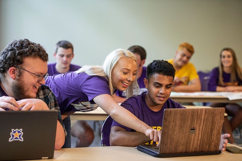 students in classroom setting